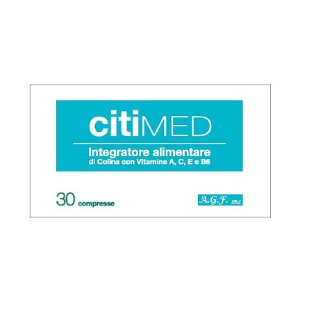 Citimed integratore multivitaminico per fabbisogno elementi nutritivi 30cpr