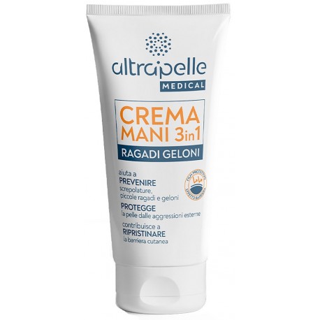 Crema Mani 3in1 Ragadi Geloni per contrastare screpolature delle mani 50ml