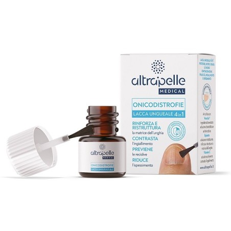 Altrapelle Medical Onicodistrofie lacca ungueale protettiva 7ml Altrapelle Medical Onicodistrofie lacca ungueale protettiva 7ml