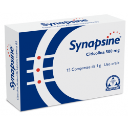 Synapsine 500mg integratore alimentare per il sistema nervoso 15 compresse