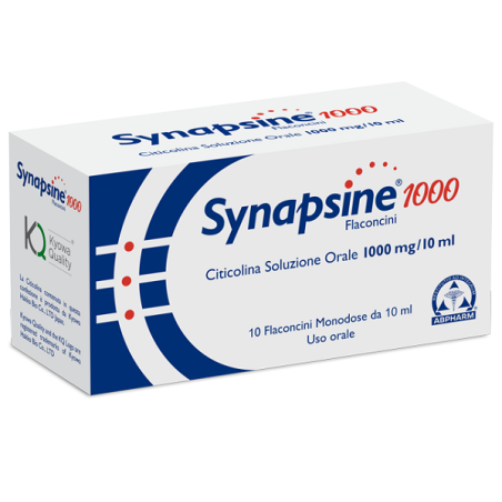 Synapsine 1000mg integratore alimentare per il sistema nervoso 1o flaconcini Synapsine 1000mg integratore alimentare per il sistema nervoso 1o flaconcini