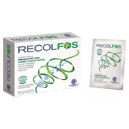 Recolfos Integratore per la Flora Intestinale 10 bustine Recolfos Integratore per la Flora Intestinale 10 bustine