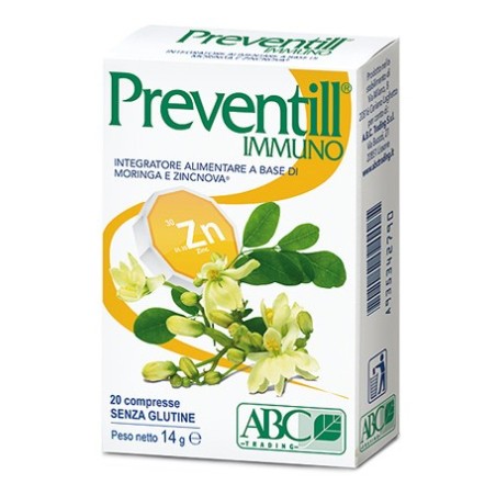 Preventill Immuno integratore barriere immunitarie 20 compresse Preventill Immuno integratore barriere immunitarie 20 compresse