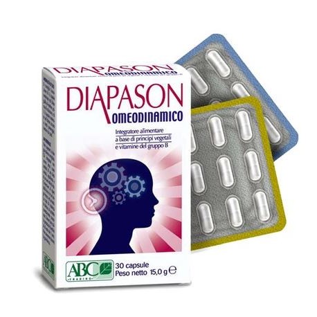 Diapason Omeodinamico integratore alimentare per stanchezza fisica e mentale 30 capsule