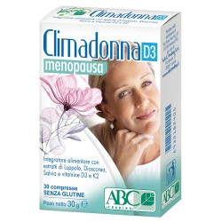 Climadonna D3 Menopausa Integratore Donna 30 compresse