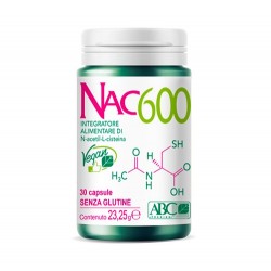 Nac600 Integratore di N-acetil-L-cisteina 30 capsule