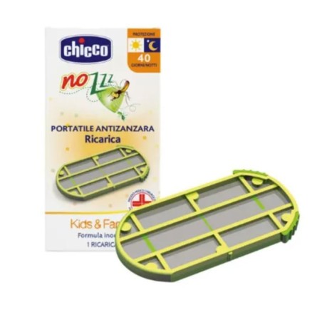 Chicco Zanza 1 Ricarica dispositivo anti-zanzare formula inodore Chicco Zanza 1 Ricarica dispositivo anti-zanzare formula inodore