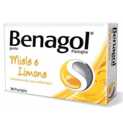 Benagol Miele Limone 36 Pastiglie