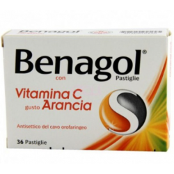Benagol Vitamina C Arancia 36 Pastiglie