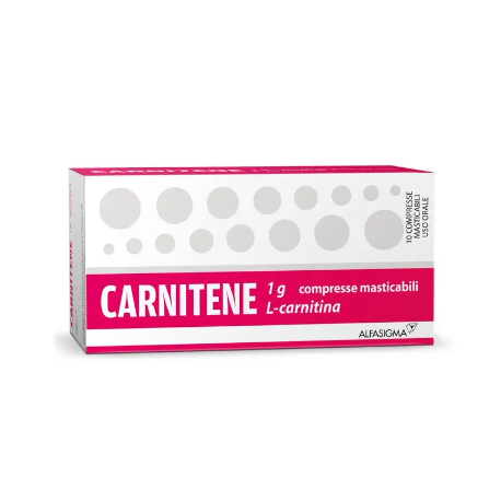 Carnitene 1 g 10 Compresse Masticabili