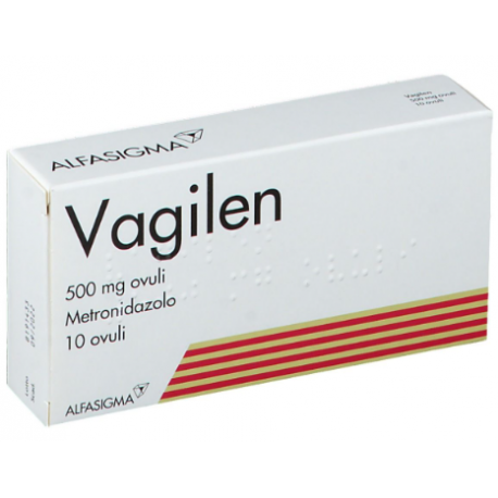 Vagilen 10 Ovuli Vag 500mg