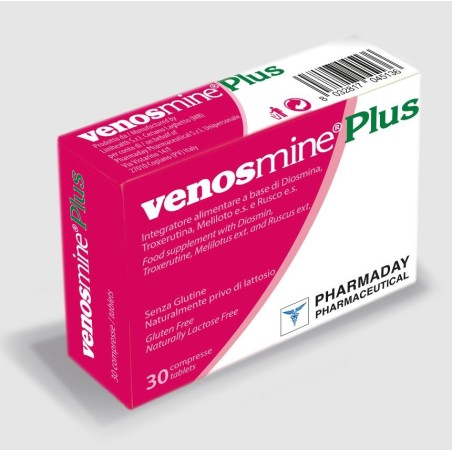 Venosmine Plus integratore per il microcircolo e per le gambe 30 compresse Venosmine Plus integratore per il microcircolo e per le gambe 30 compresse