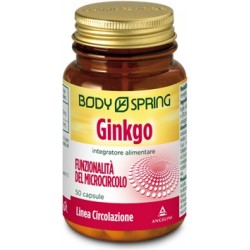 Body Spring Ginkgo Biloba integratore per la circolazione 50 capsule