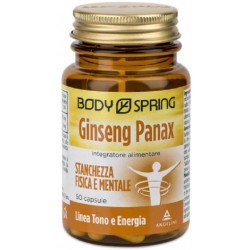 Body Spring Ginseng Panax integratore energizzante e tonificante 50 capsule