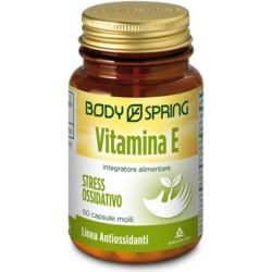 Body Spring Vitamina E Integratore antiossidante 50 capsule