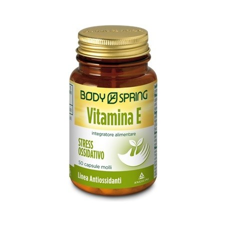 Body Spring Vitamina E Integratore antiossidante 50 capsule Body Spring Vitamina E Integratore antiossidante 50 capsule