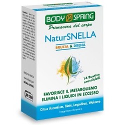 Body Spring NaturSnella Brucia&Drena Integratore drenante e dimagrante 14 bustine