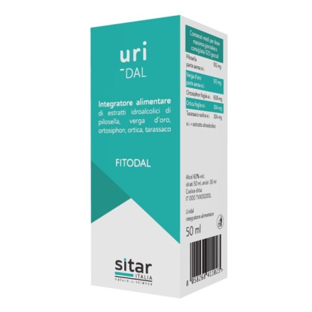 UriDAL integratore drenante per liquidi in eccesso 50ml UriDAL integratore drenante per liquidi in eccesso 50ml