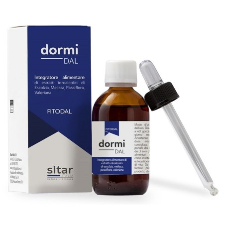 DormiDAL Fitodol integratore alimentare per il sonno 50ml DormiDAL Fitodol integratore alimentare per il sonno 50ml