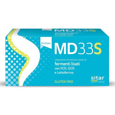 MD33S Fitodal Integratore fermenti lattici per over 50 6 bustine MD33S Fitodal Integratore fermenti lattici per over 50 6 bustine