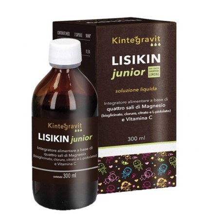 Lisikin Junior integratore alimentare vitamina c per bambini 300ml Lisikin Junior integratore alimentare vitamina c per bambini 300ml