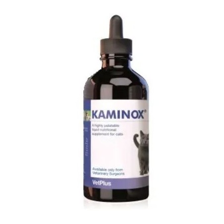 Vetplus Kaminox Sciroppo per la funzionalità renale dei gatti 60 ml Vetplus Kaminox Sciroppo per la funzionalità renale dei gatti 60 ml