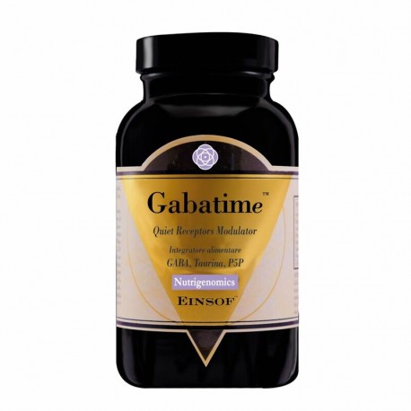 Illuminoscience Gabatime integratore per stress ansia disturbi dell'umore 54 capsule