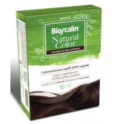 Bioscalin Natural Color Castano Scuro Intenso tinta capelli 100% vegetale 70 g