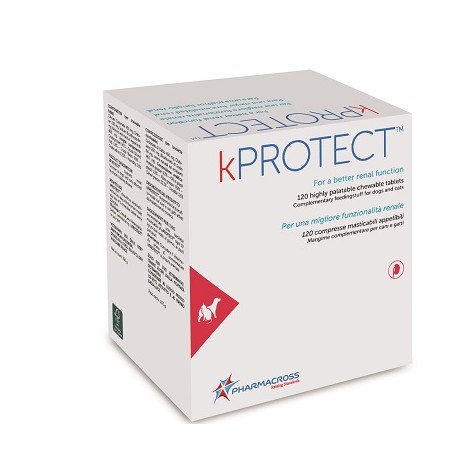 kProtect Mangime Complementare funzione renale cani e gatti 120 cpr