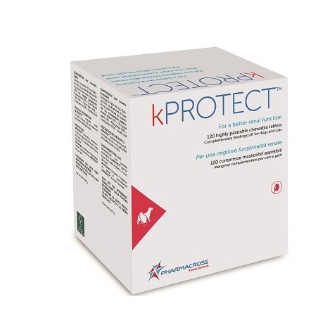 kProtect Mangime Complementare funzione renale cani e gatti 120 cpr kProtect Mangime Complementare funzione renale cani e gatti 120 cpr