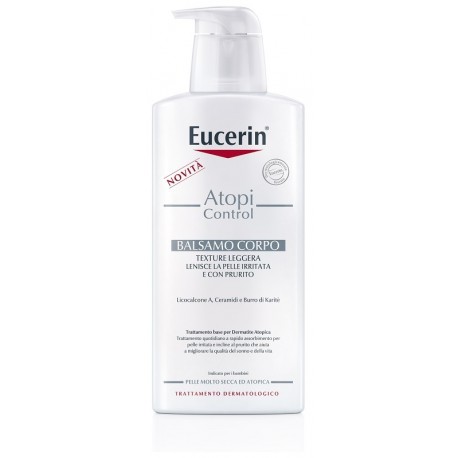 Eucerin Atopi Control Balsamo corpo dalla texture leggera lenitivo per pelle irritata 400 ml