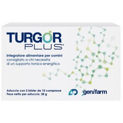 Turgor Plus 20 compresse - Integratore tonicizzante per uomini