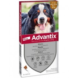 Advantix Spot On 4 pipette antiparassitarie per cani 40-60 kg