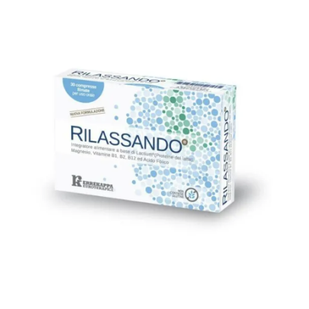 Rilassando 30 compresse - Integratore per il rilassamento e il sonno Rilassando 30 compresse - Integratore per il rilassamento e il sonno