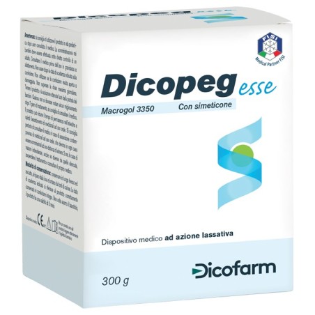 Dicopeg Esse Macrogol 3350 Soluzione Lassativa Contro la Stitichezza 300g Dicopeg Esse Macrogol 3350 Soluzione Lassativa Contro la Stitichezza 300g