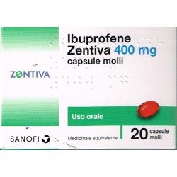 Zentiva Ibuprofene 400 mg 20 capsule molli