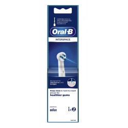Oral B Interspace Testina oscillante spazzolino elettrico per angoli nascosti 2 pezzi