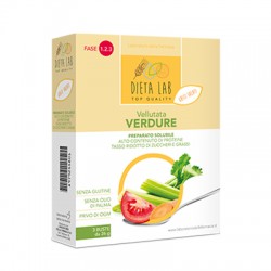 Dietalab Preparato per vellutata di verdure proteica dietetica 3 buste da 26 g