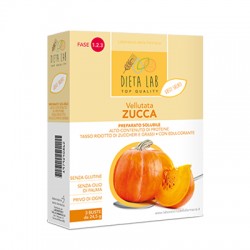 Dietalab Preparato per vellutata di zucca proteica dietetica 3 buste da 24,5 g