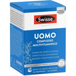 Swisse Multivitaminico Uomo Integratore Alimentare 30 Compresse
