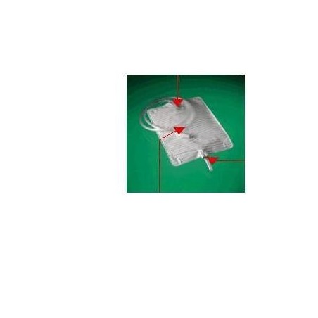 Conveen Sacca Letto Riutilizzabile 1500 ml Tubo 90 cm con scarico - 8 pezzi Conveen Sacca Letto Riutilizzabile 1500 ml Tubo 90 cm con scarico - 8 pezzi