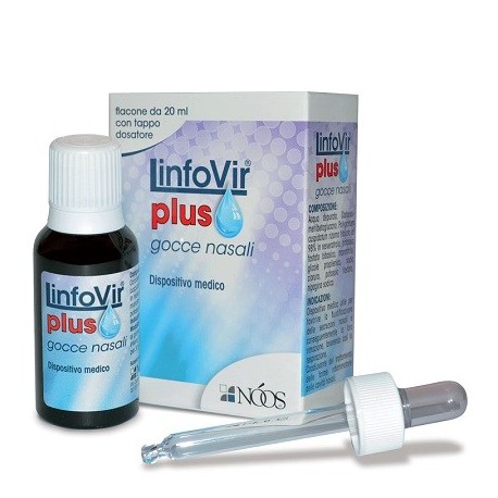 Linfovir Plus Gocce Nasali Decongestionanti e Antinfiammatorie 20 ml
