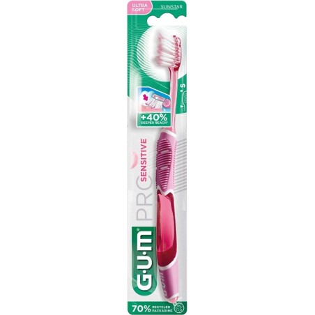 Gum Pro Sensitive Spazzolino morbido delicato per gengive sensibili 1 pezzo Gum Pro Sensitive Spazzolino morbido delicato per gengive sensibili 1 pezzo