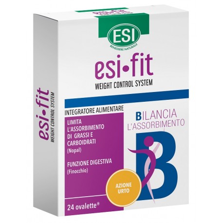 Esi Fit Bilancia Azione Urto 24 ovalette - Integratore per dimagrire