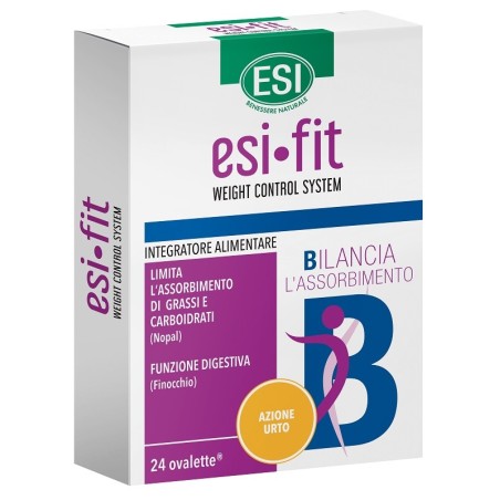Esi Fit Bilancia Azione Urto 24 ovalette - Integratore per dimagrire Esi Fit Bilancia Azione Urto 24 ovalette - Integratore per dimagrire