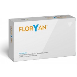 Agaton Floryan integratore a base di fermenti lattici per equilibrio della flora intestinale 10 capsule