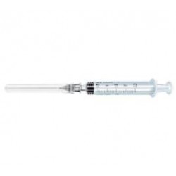 Pic Siringa monouso sterile con ago montato gauge 23 capacità 2,5 ml 1 pezzo