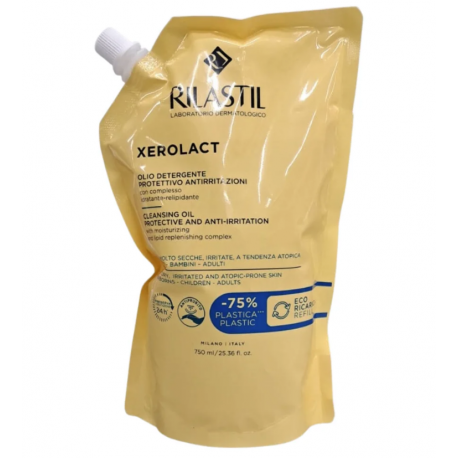 Rilastil Xerolact olio detergente ricarica 750 ml Rilastil Xerolact olio detergente ricarica 750 ml