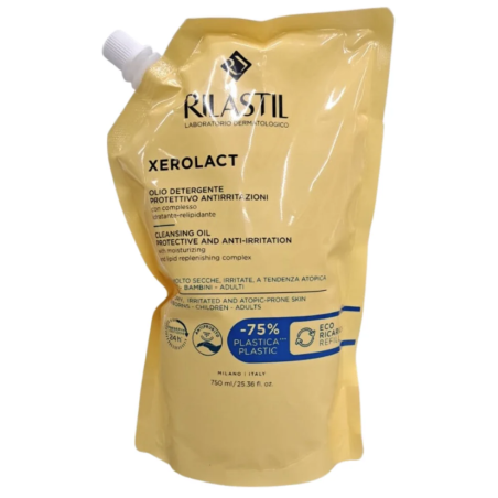 Rilastil Xerolact olio detergente ricarica 750 ml Rilastil Xerolact olio detergente ricarica 750 ml