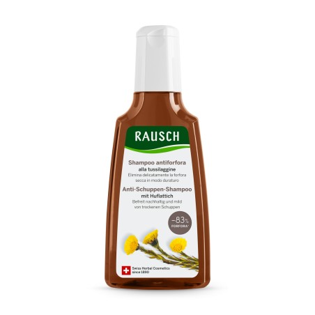 Rausch Shampoo Antiforfora alla Tussilaggine per Forfora Secca 200ml Rausch Shampoo Antiforfora alla Tussilaggine per Forfora Secca 200ml